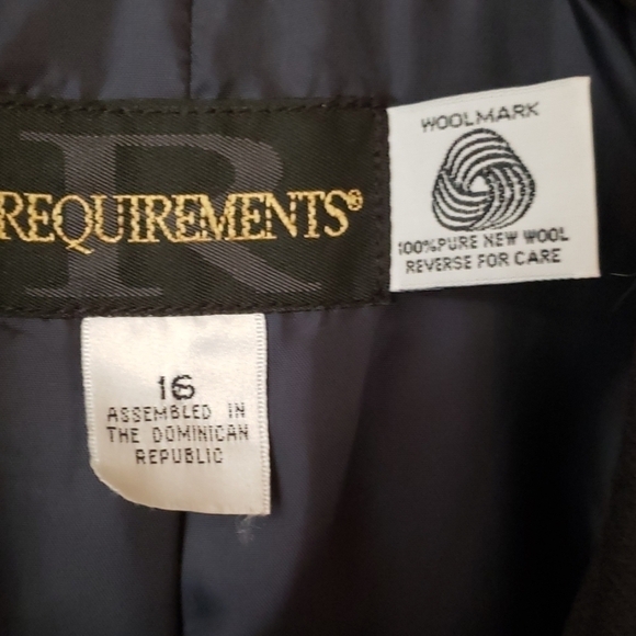 requirements wool blazer. - Picture 2 of 6